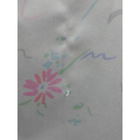 Vintage Silky Feel Nylon & Lace Floral Givenchy Intimite Paris Long Nightgown MD - Picture 6 of 10